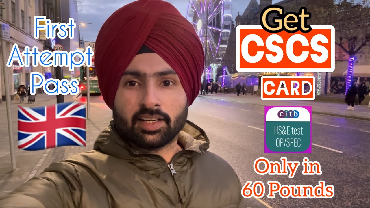 HOW TO GET CSCS CARD || CITB TEST || CONSTRUCTION SKILLS CERTIFICATION SCHEME || PART 1