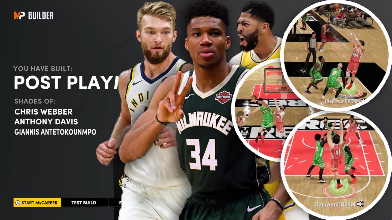 BEST POST PLAYMAKER BUILD! NBA 2K21 Next Gen BEST PARK CENTER BUILD! Deep Three's Elite Contact Dunk