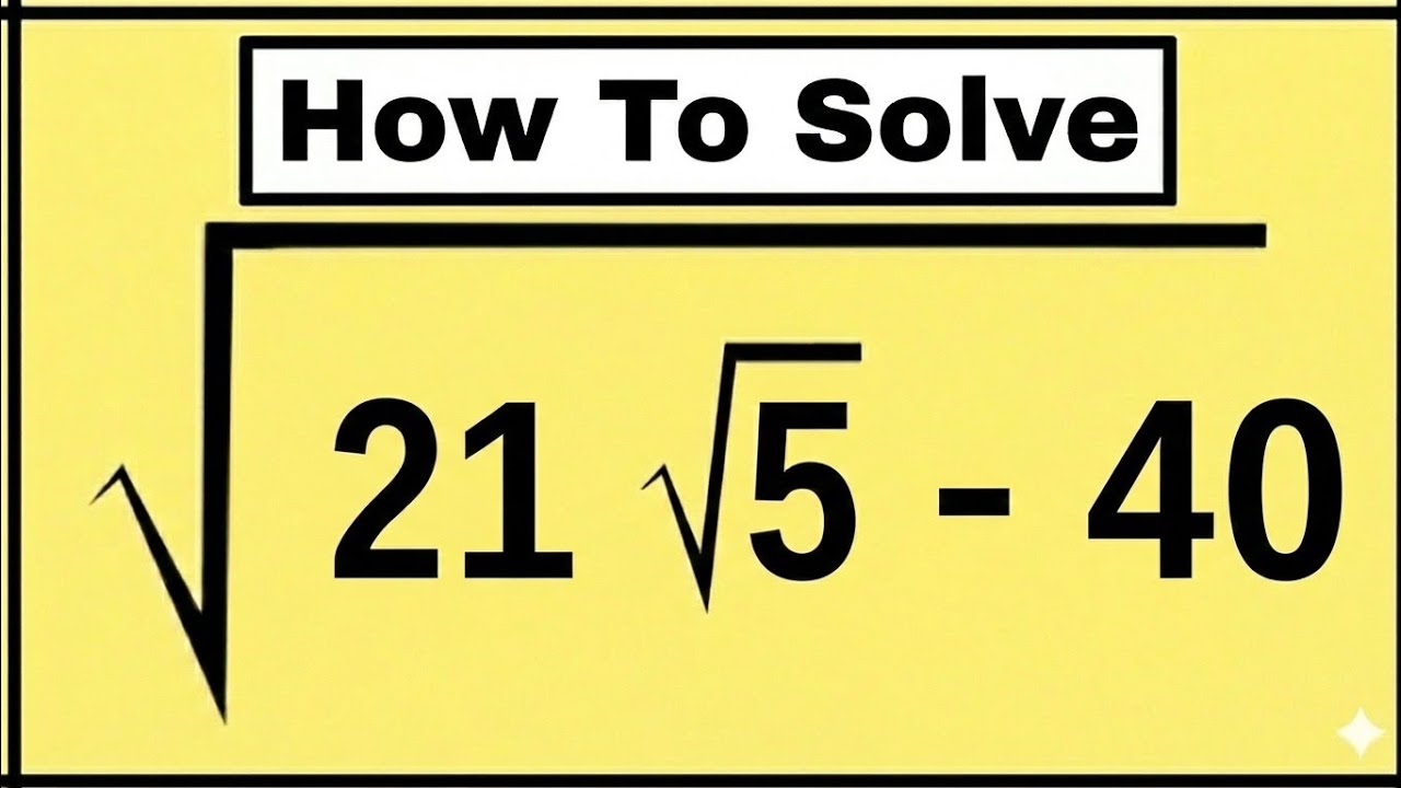 Japanese || A Very Interesting Square Root Algebra Problem || Maths Olympiad 