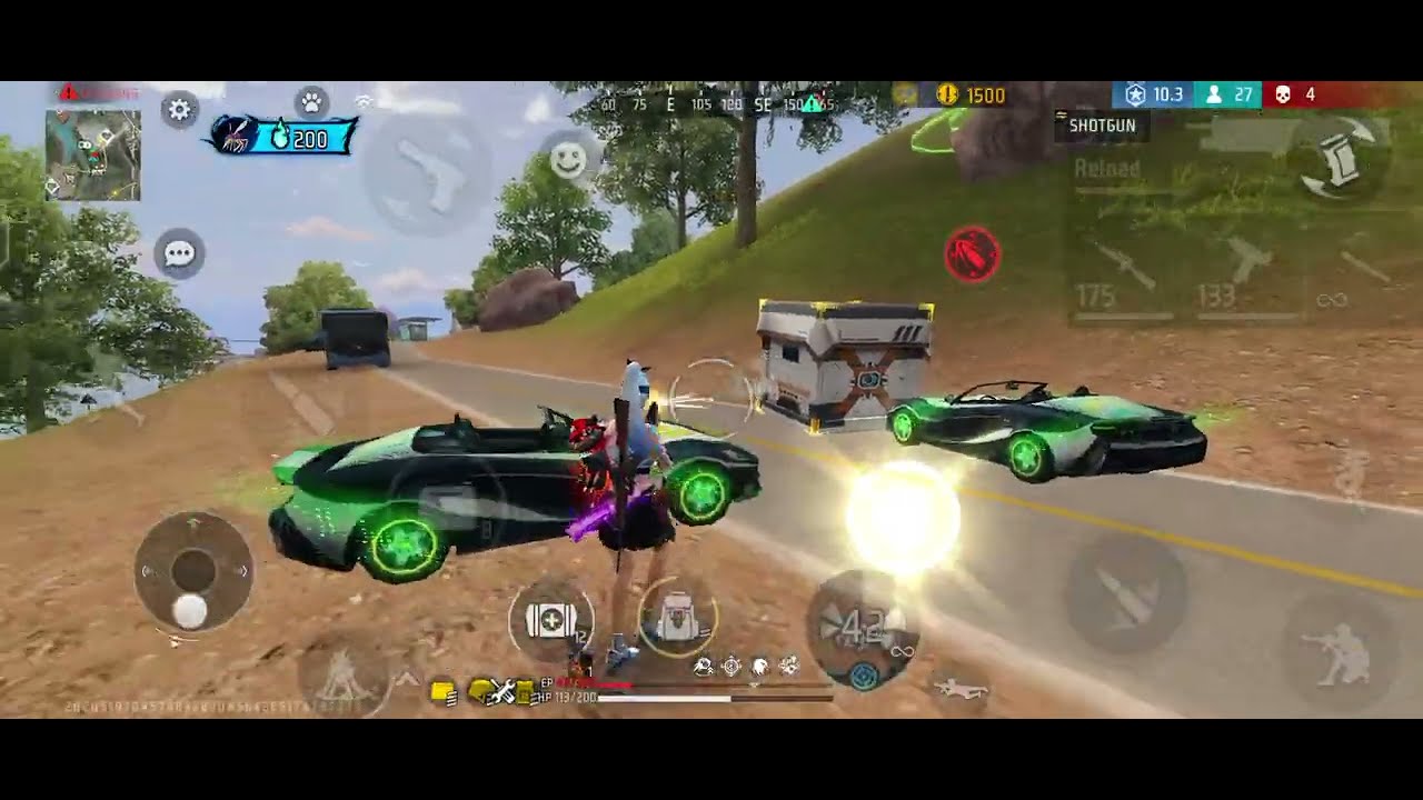 Aggressive Rusher 👿☠️ Gameplay ! Free fire max 🎮💯