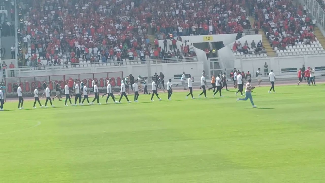 حفل تقديم لاعبي الوداد الرياضي بملعب العربي الزاولي 2024/2025