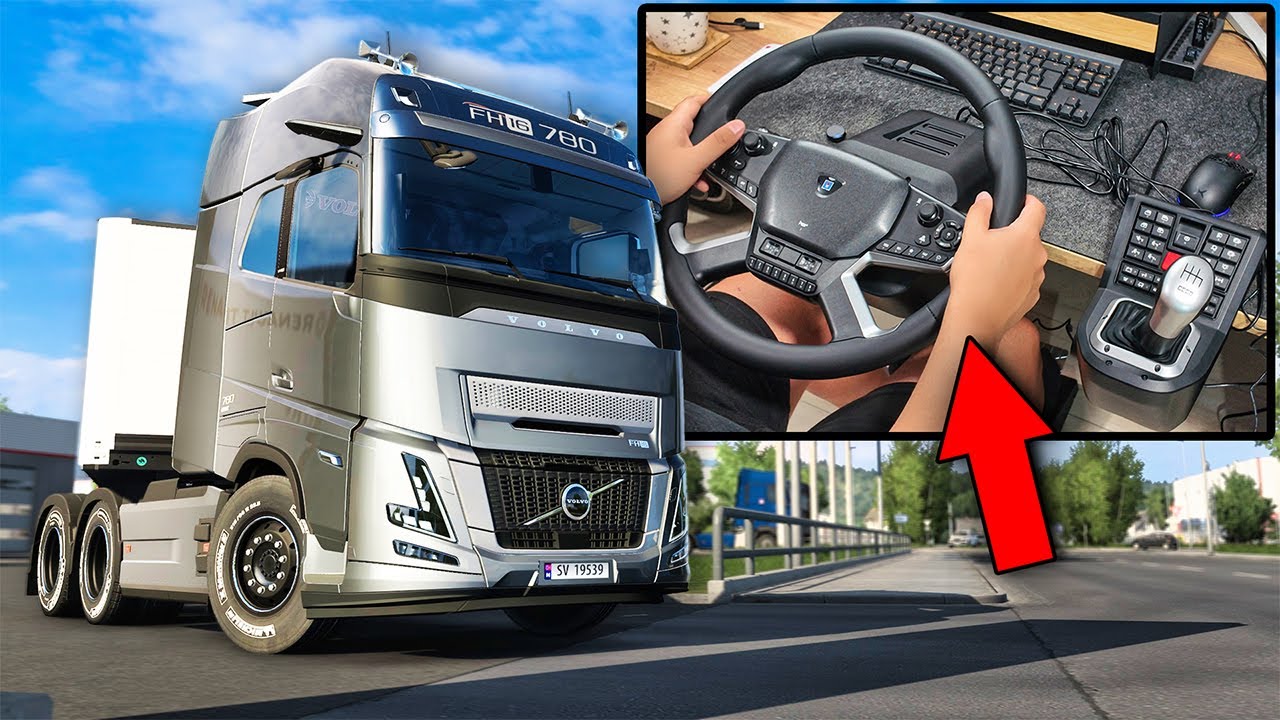 Na Rezerwie Do Celu 🚐🚑 Hori Truck Control Force Feedback | ETS 2 [18]