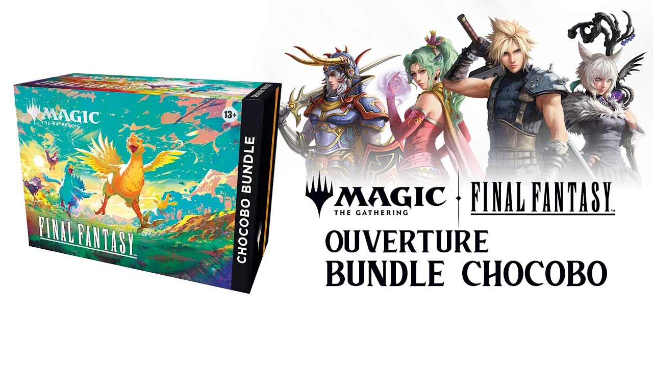 Ouverture de deux bundles Chocobo - On ouvre une belle carte :)