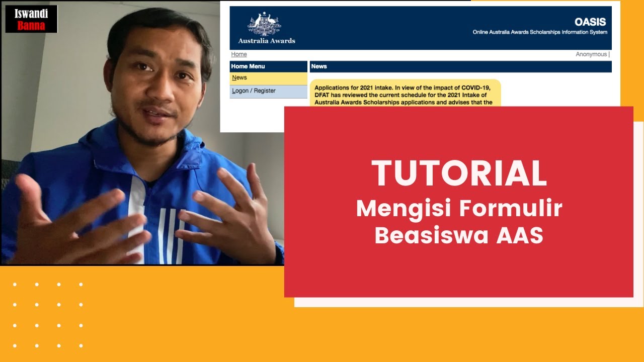 Tutorial Cara Mengisi Formulir Beasiswa Australia Awards AAS