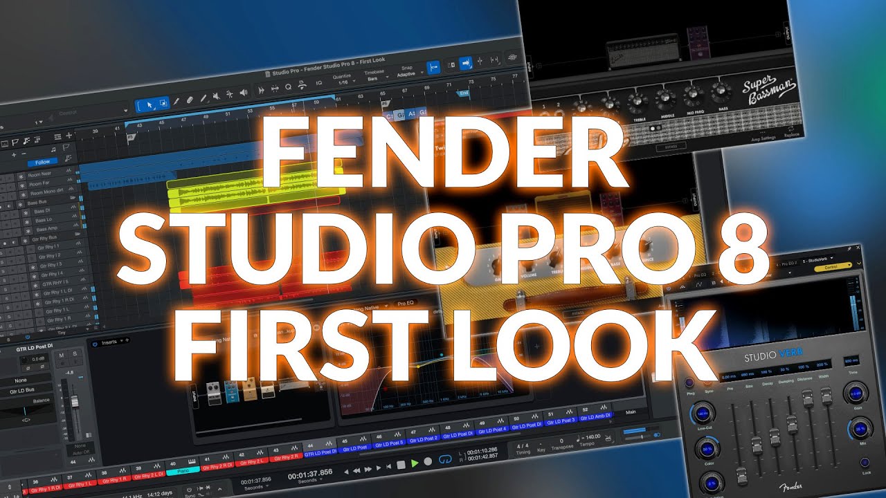 Fender Studio Pro 8 &mdash; первый взгляд