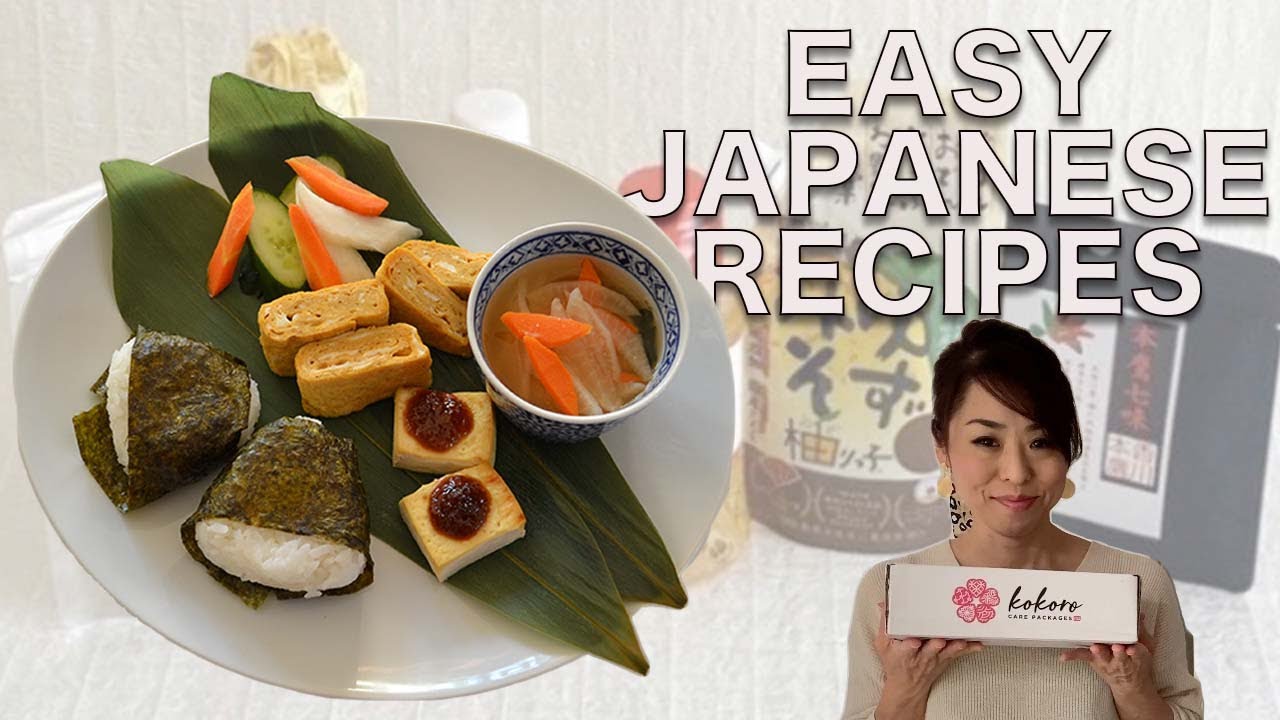 EASY JAPANESE RECIPES For Breakfast ~ Tips for Healthy eating ~ (EP238)