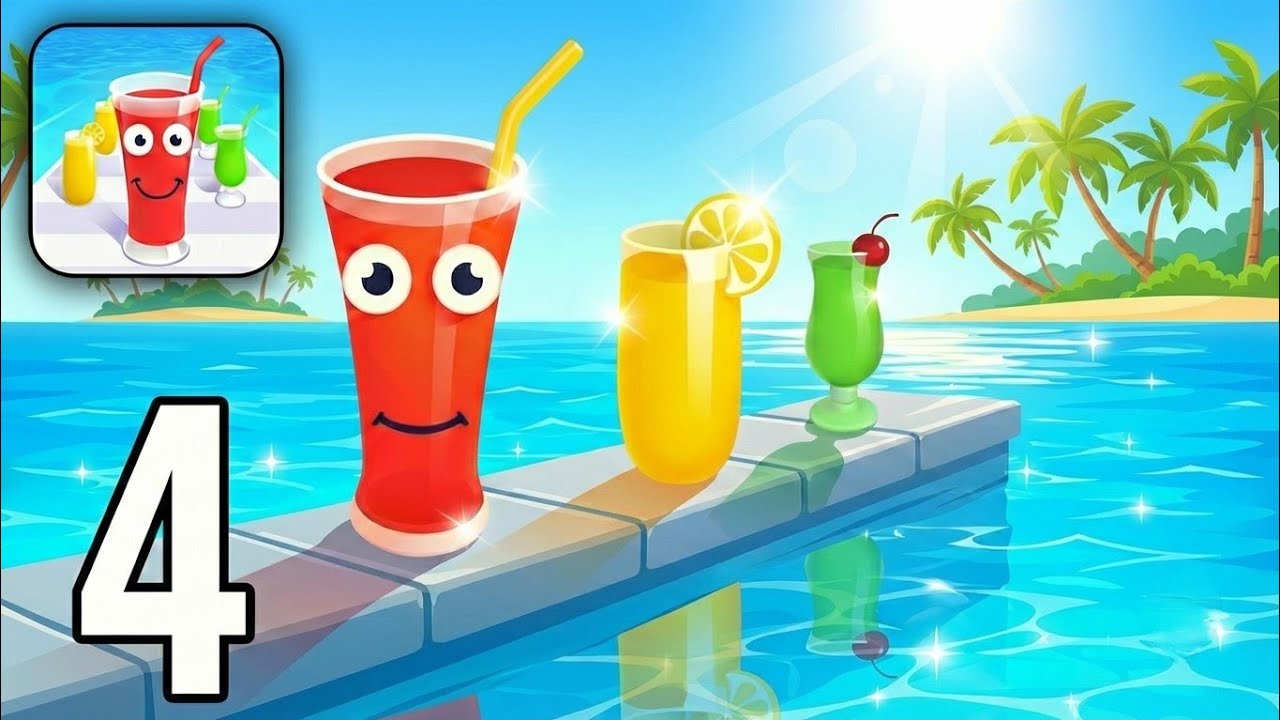 Juice Run – Gameplay Walkthrough Part 4 – Colorful Mix Marathon Gameplay (Android & iOS)