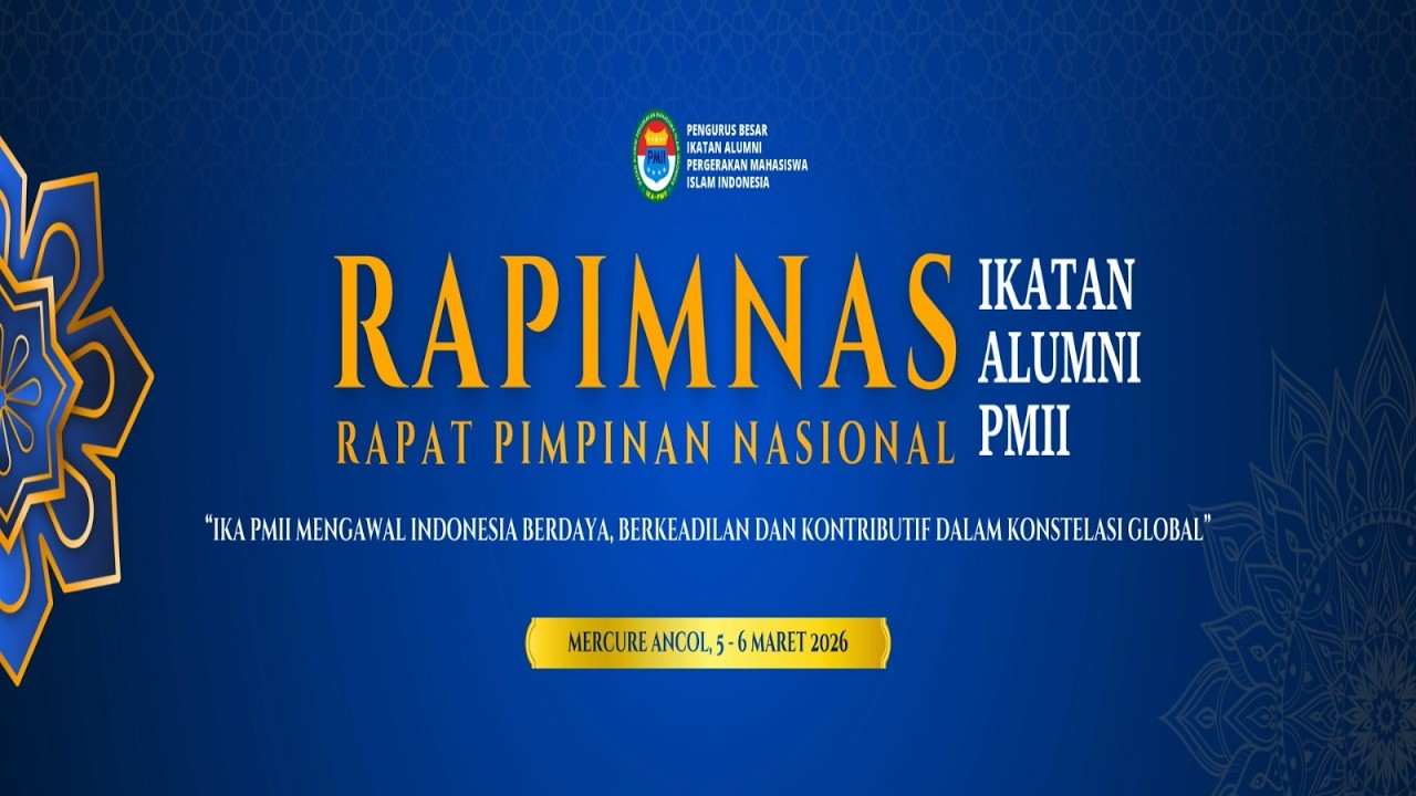 🔴 (LIVE) RAPIMNAS Ikatan Alumni PMII