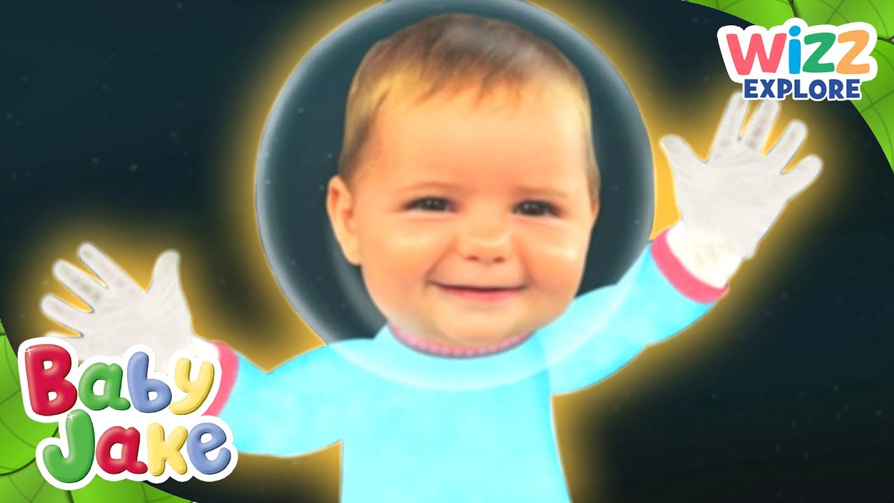 Baby Jake | Space Painting! | Full Episodes | Wizz Explore