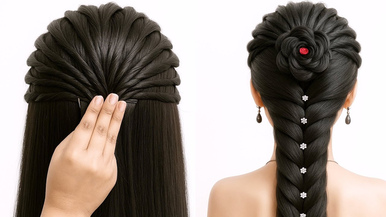 Most Easy & Beautiful Hairstyle | Attractive Hairstyle for Girl | Hairstyle for Wedding Guest