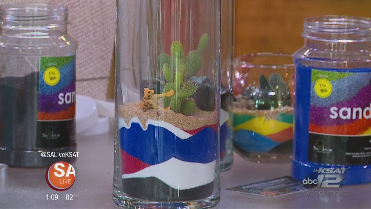 DIY sand terrarium