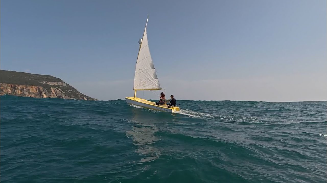 The Thrill of Open Water Sailing on a 12ft Skiff