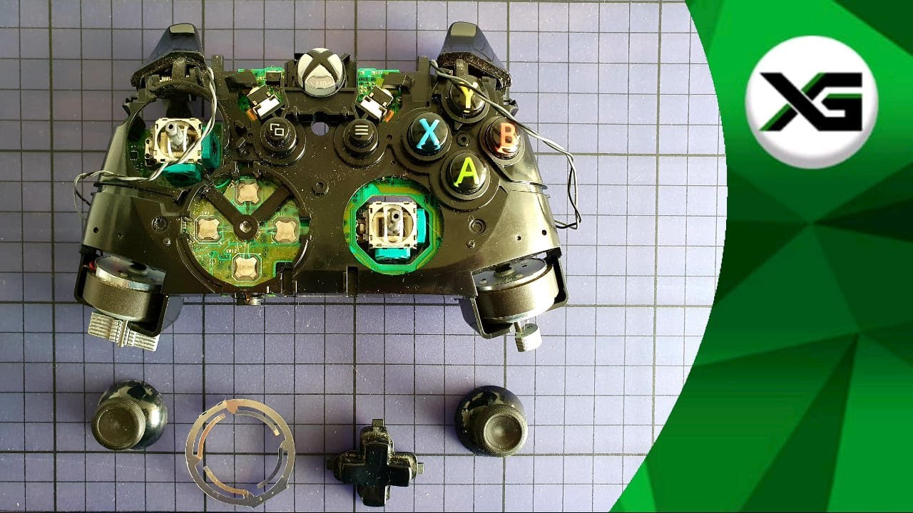 Xbox One Controller - Opening and disassembly for cleaning or repair [ENG]