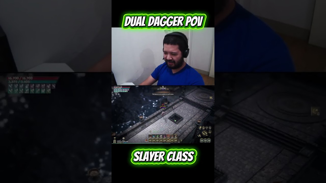 [LordNine: Infinite Class]  Dual Dagger Slayer Class - Lord's Arena POV