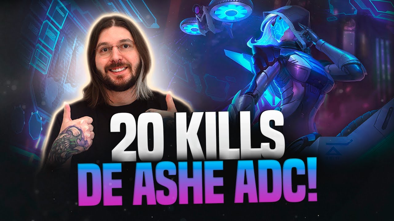 20 KILLS DE ASHE ADC! LEAGUE OF LEGENDS!