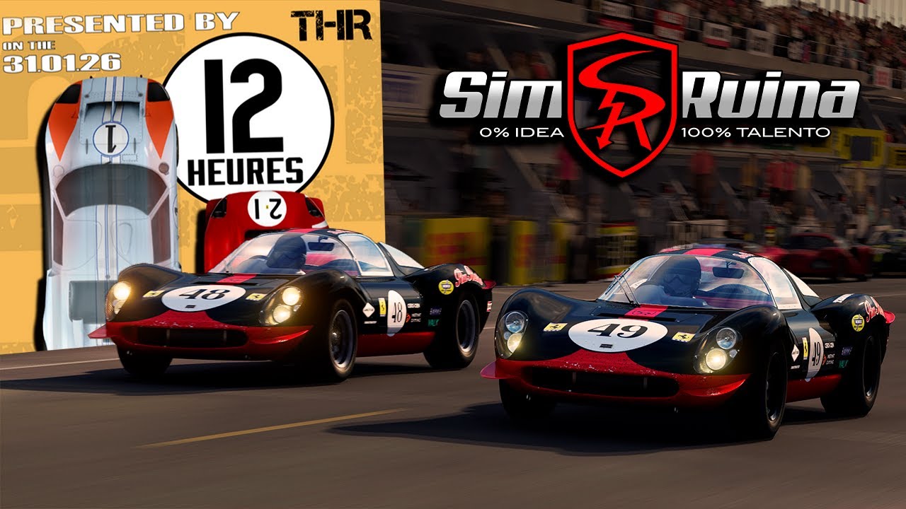 STINT 12 HORAS DE LE MANS CLASSIC by @THRacing con SIMRUINA | !IG !Redes !Thrustmaster