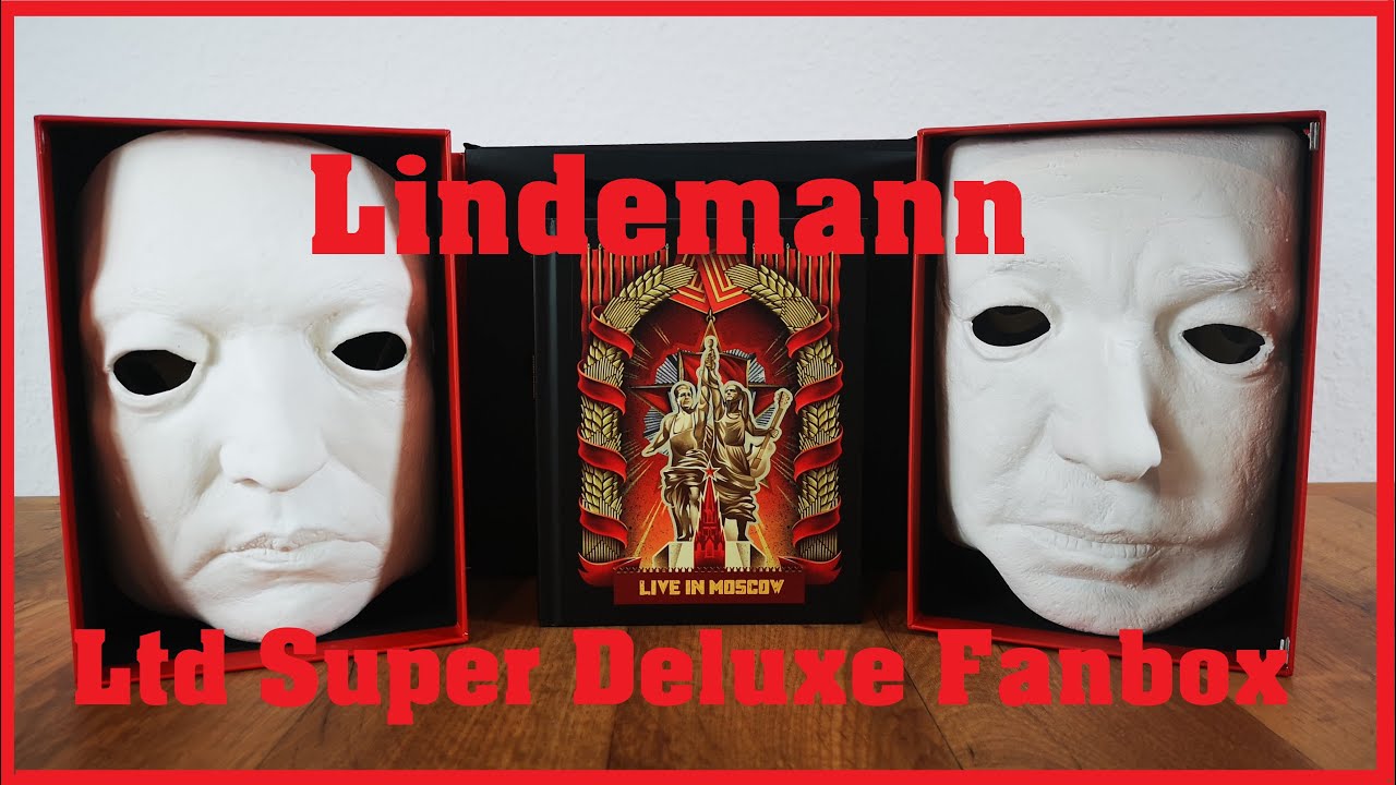 Lindemann - Live In Moscow (Ltd. Super Deluxe Box) Unboxing