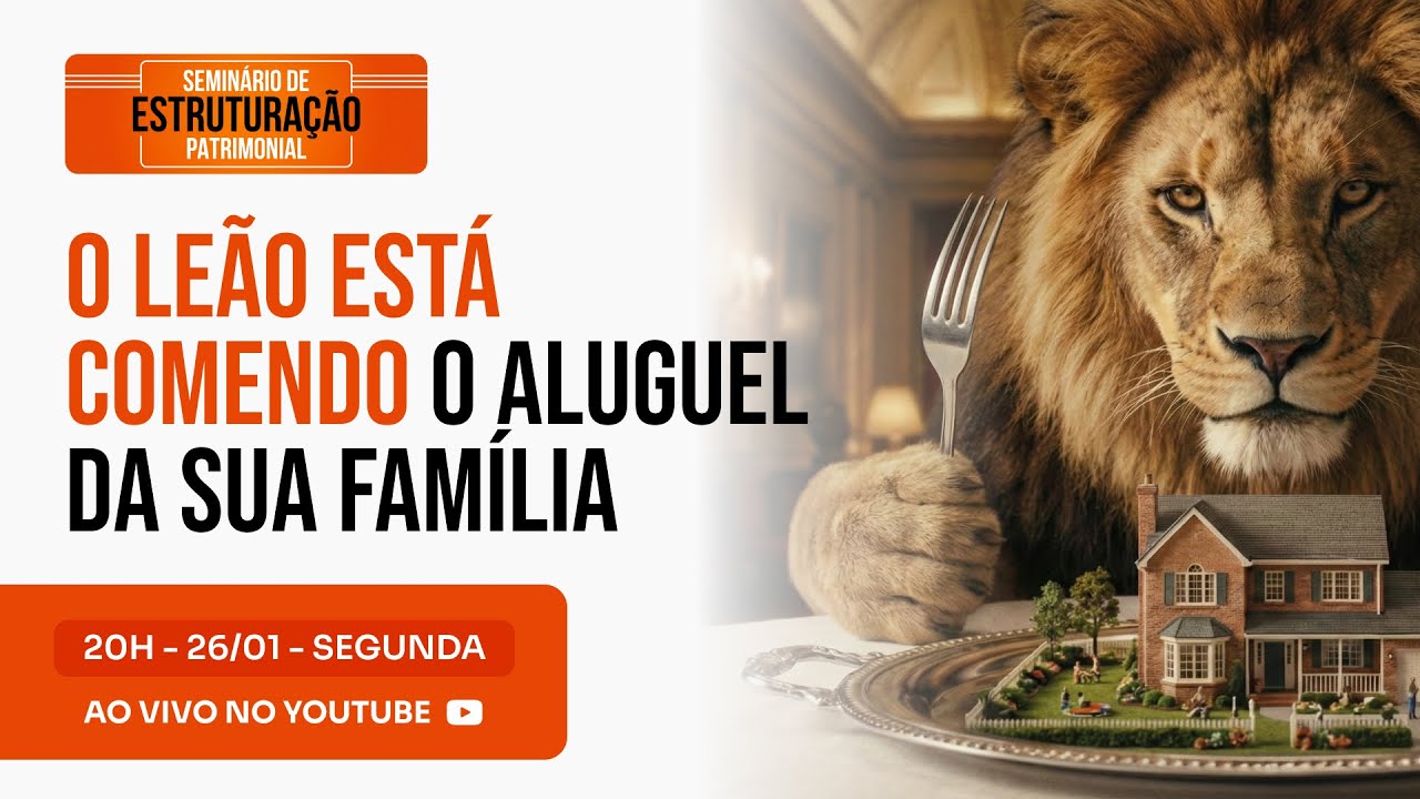 O Leão está comendo o aluguel da sua família | 26/01 - Segunda