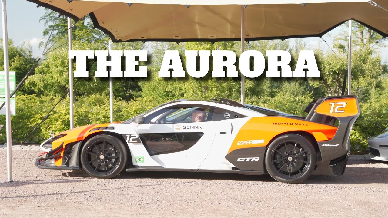 Cars arriving to The Aurora - Scandinavian Concours