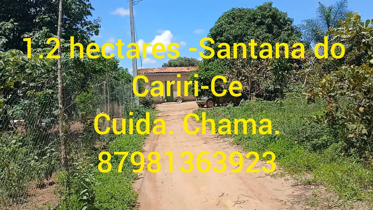 1.2 hectares. Valor 90 mil