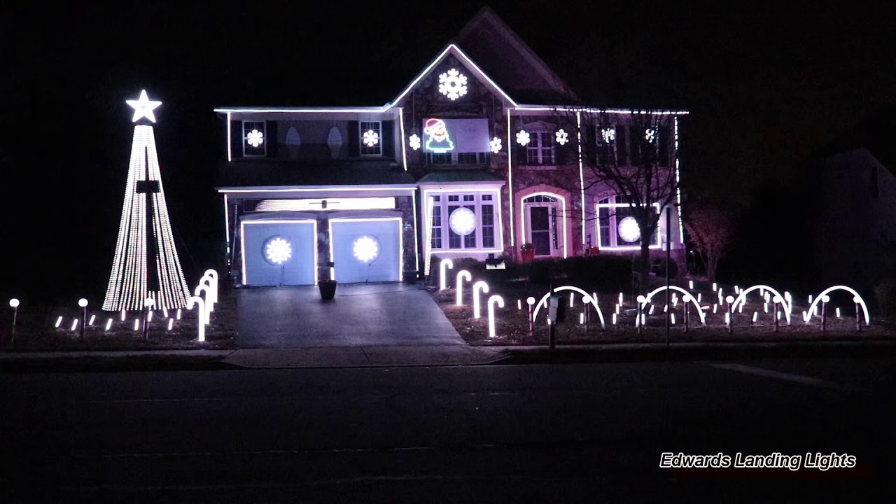 2019 Christmas Light Show - Sound of Silence by Disturbed