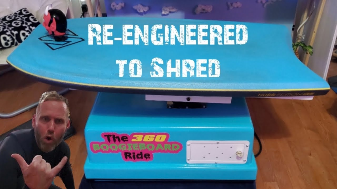 The 360 Boogieboard Ride Complete Build from Start to Shred