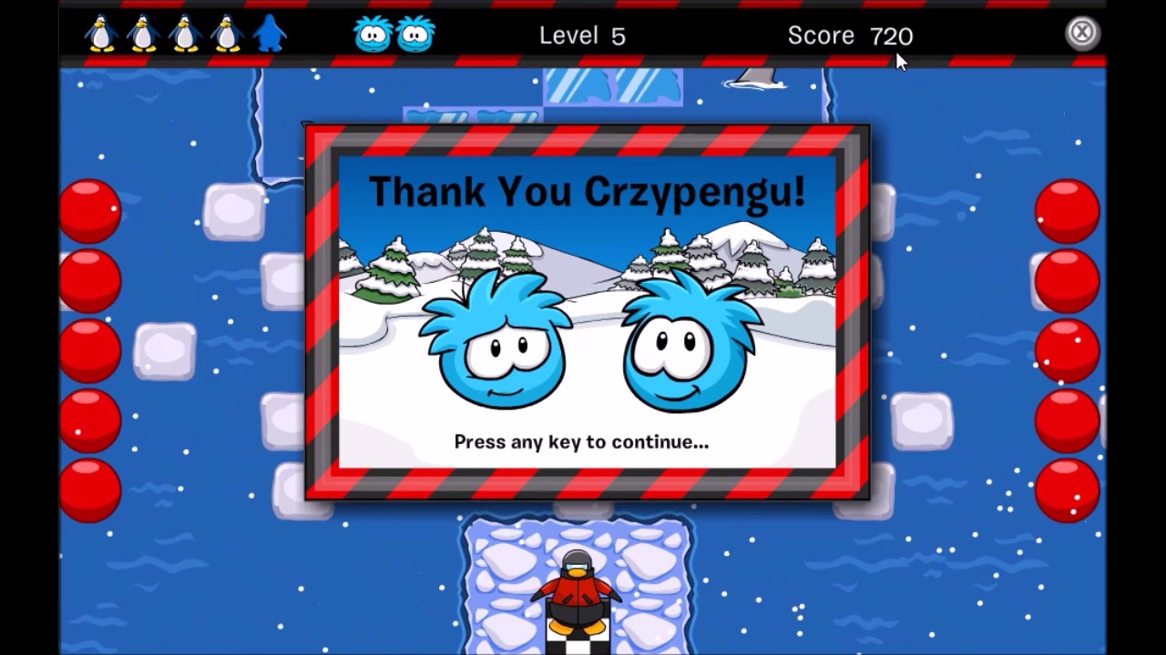 Puffle Rescue Ice Levels Gameplay