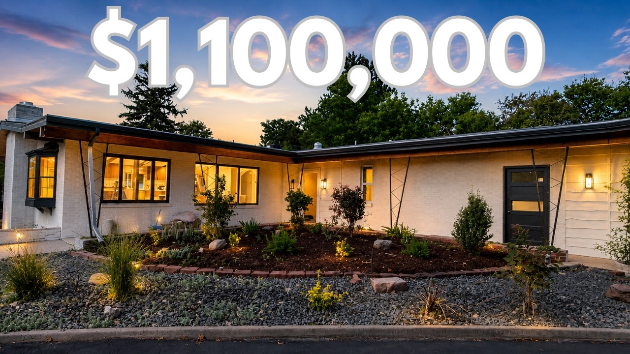 Littleton CO Home Tour | Remodeled Mid-Century Ranch on 1/2 Acre & Huge Cobblestone Primary Shower