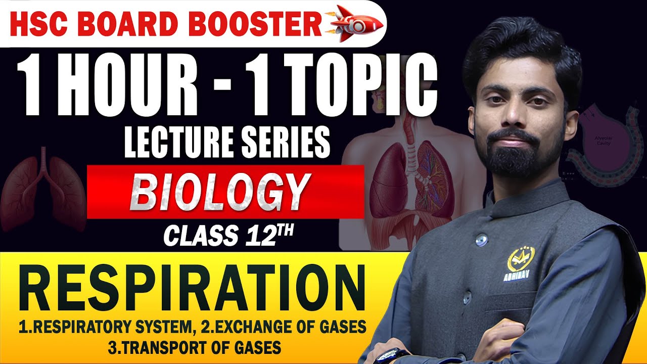 Boost Your HSC Biology Prep | 1 Hour –1 Topic | Respiration | Class12Board