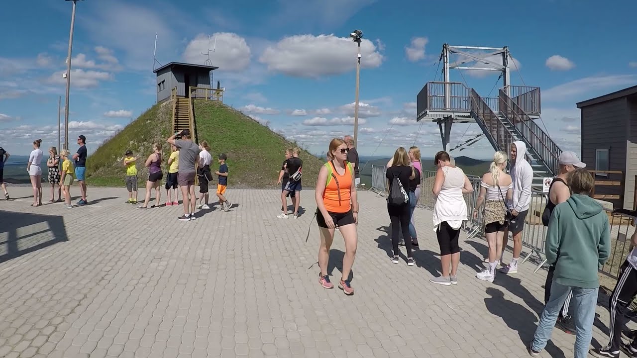 Pyöräily Rukan upeissa maisemissa  2021.