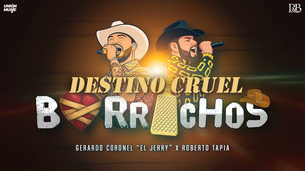 Destino Cruel - Gerardo Coronel ¨El Jerry¨ FT Roberto Tapia (Visualizer)
