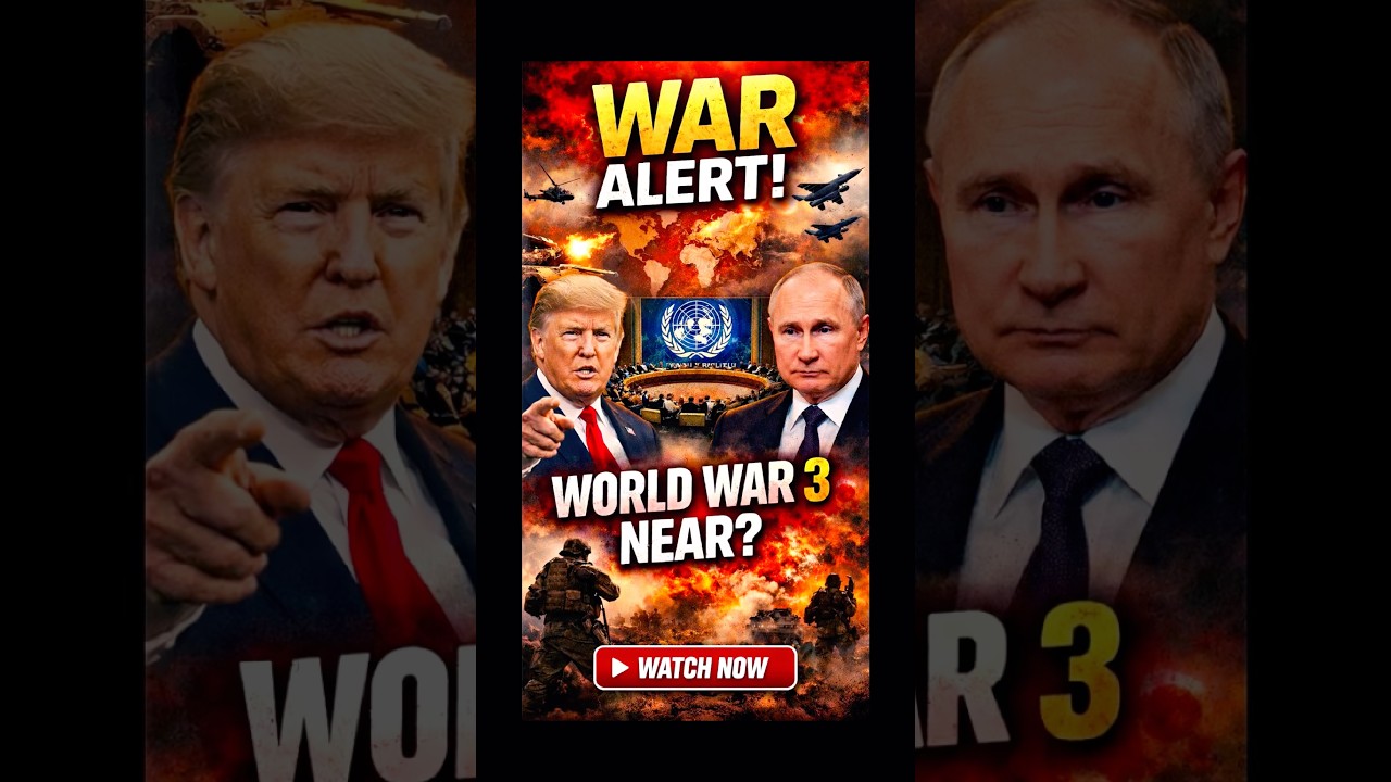 WAR ALERT! 🚨 Trump vs Putin | World War 3 Coming? |