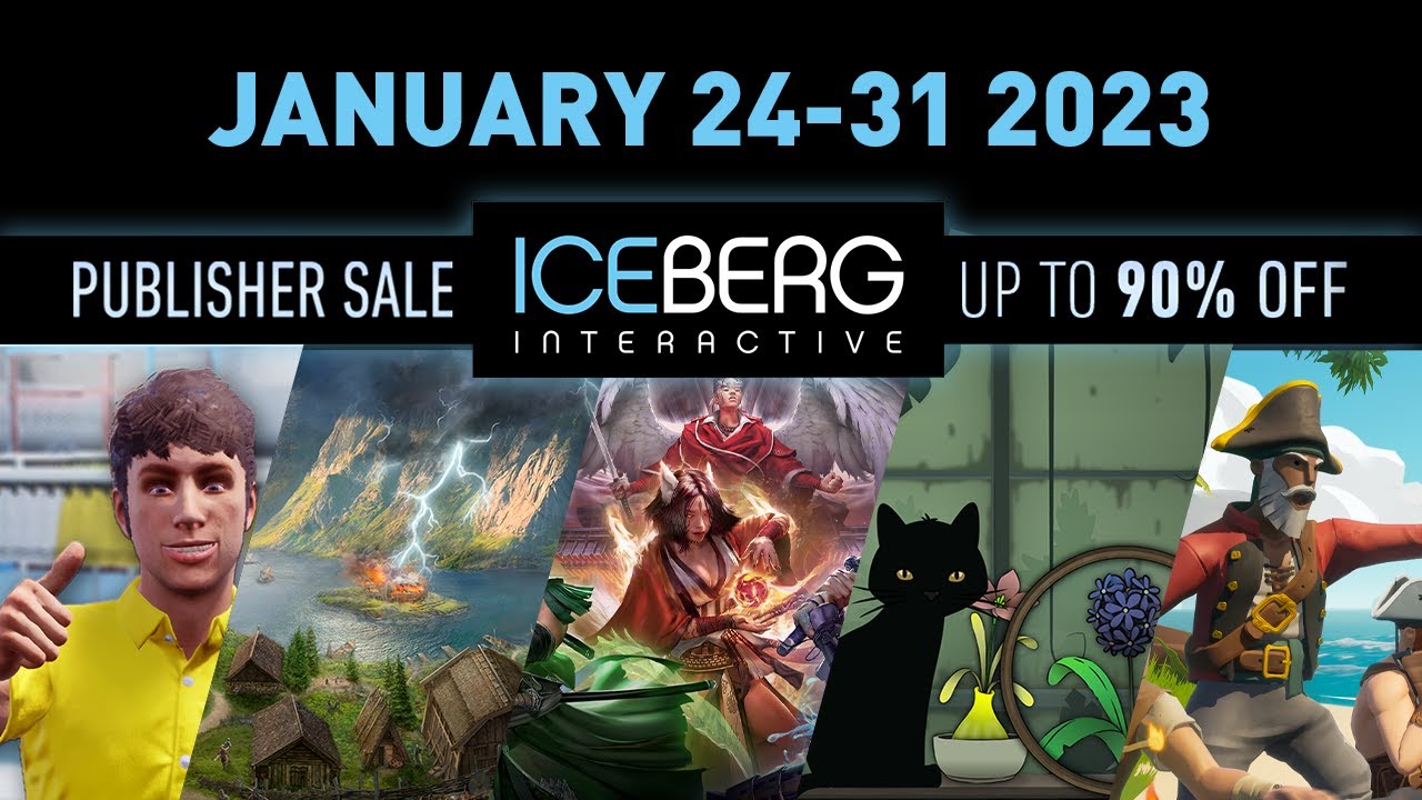 Iceberg Publisher Sale 2023: UP TO 90% OFF!