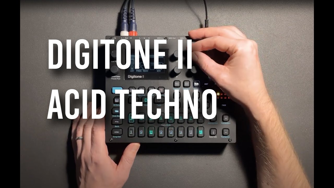 Digitone II - Acid Techno Jam