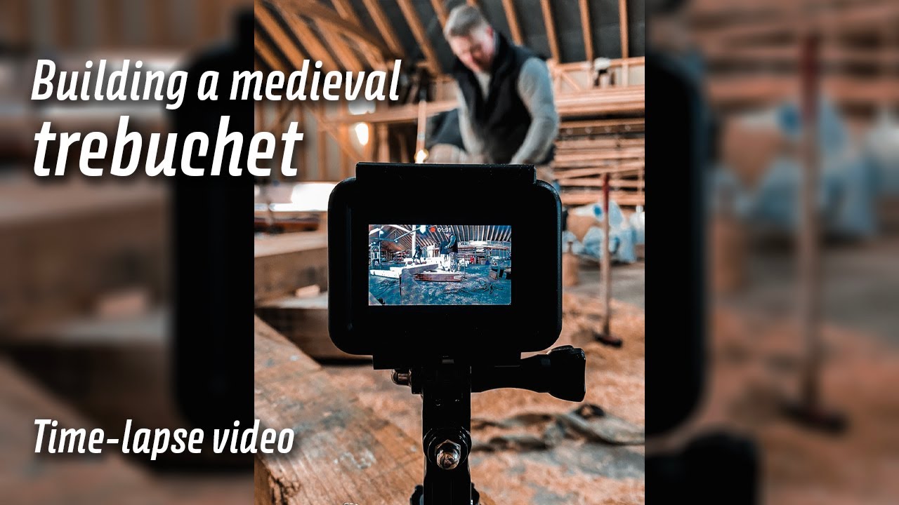 Building a trebuchet! Time-lapse video