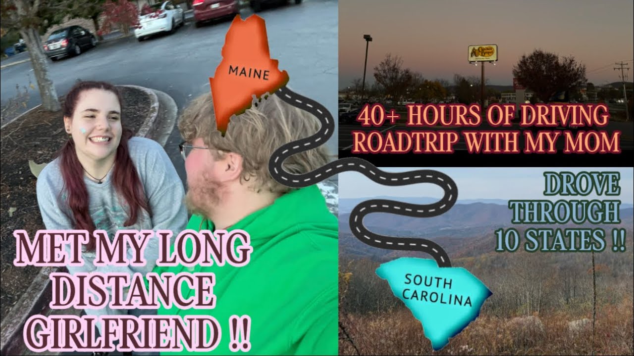 MET MY LONG DISTANCE GF / ROADTRIP VLOG !!