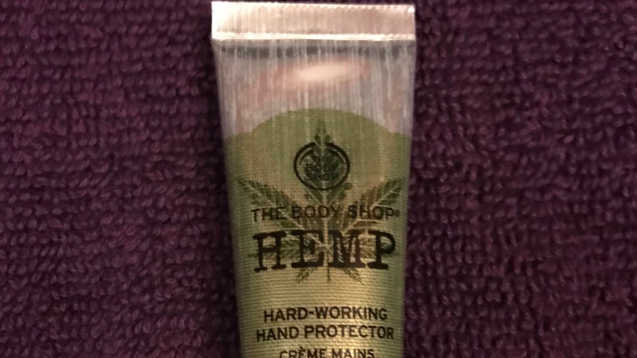 The Body Shop - Hemp Hard-Working Hand Protector Sample