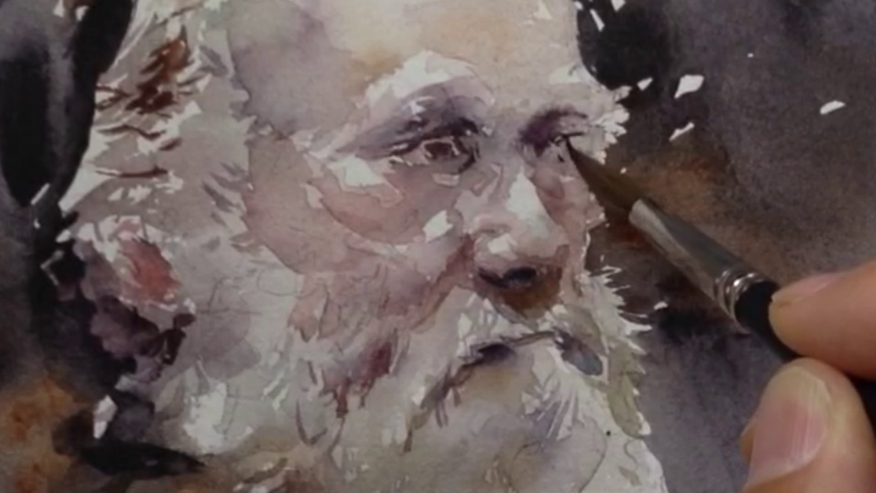 Building up Transparent Layers in Watercolor