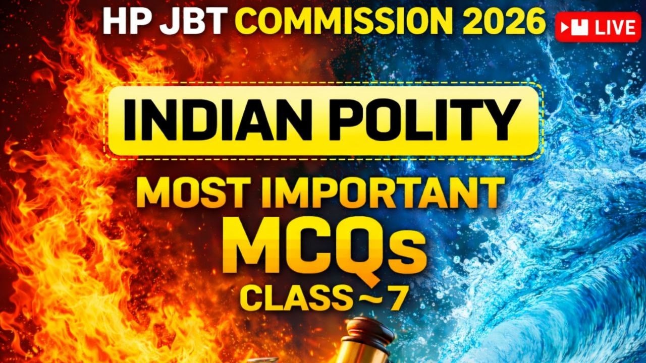 HP JBT Commission | Full Revision Class ~ 7 | HPRCA JBT Commission 2026 | Himrakshak🎯