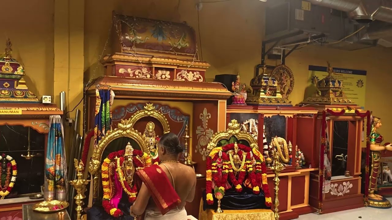 Evening Energy: Temple Anniversary Celebration (Samvathsara Abhishegam) in Canada
