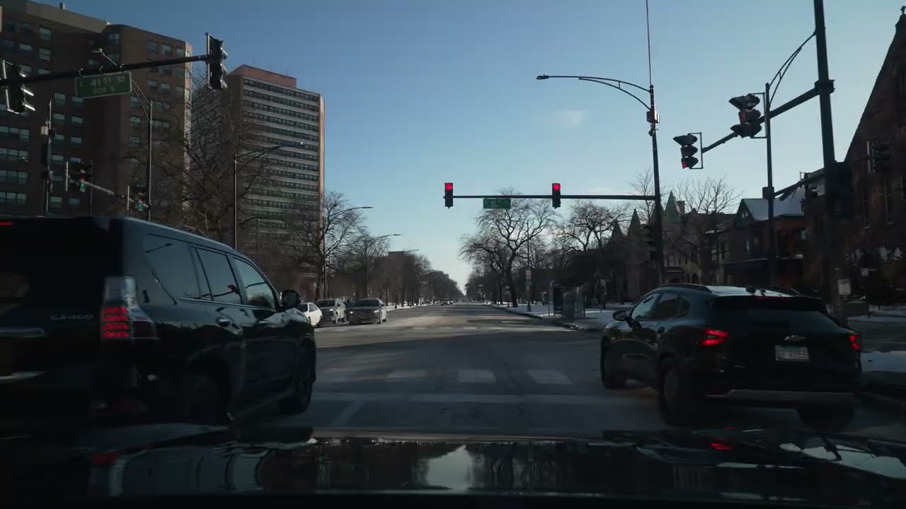 Bronzeville to Greater Grand Crossing 4K Chicago POV ASMR Drive (No Talk, No Music)