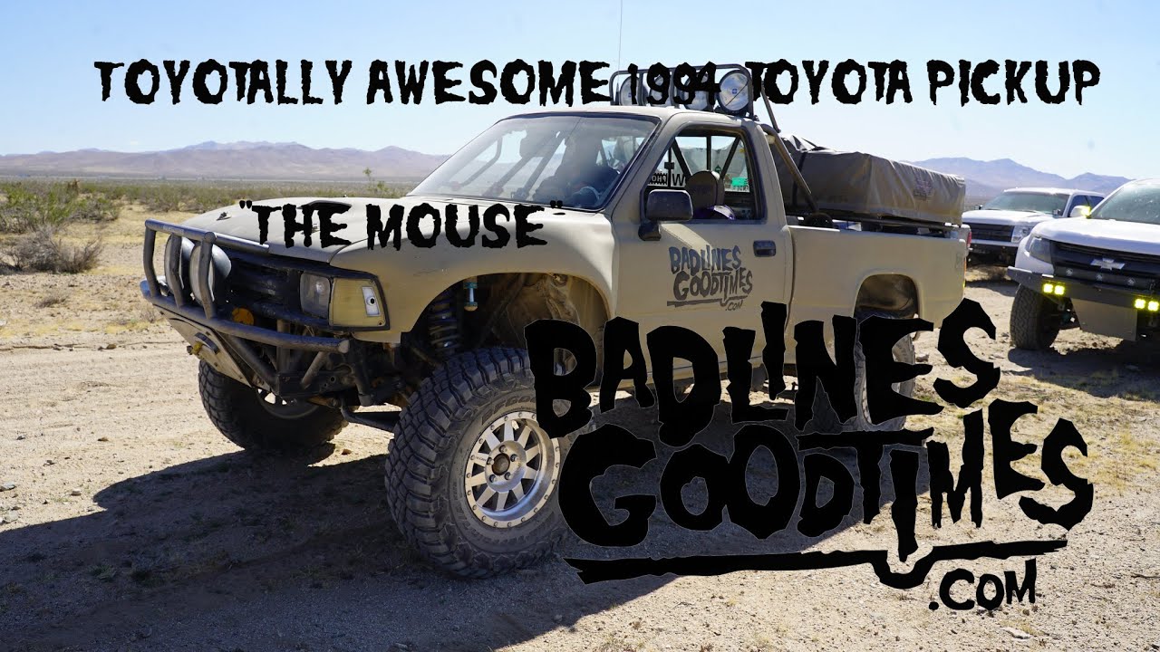 “The Mouse” 1994 Toyota Pickup Prerunner Walkaround