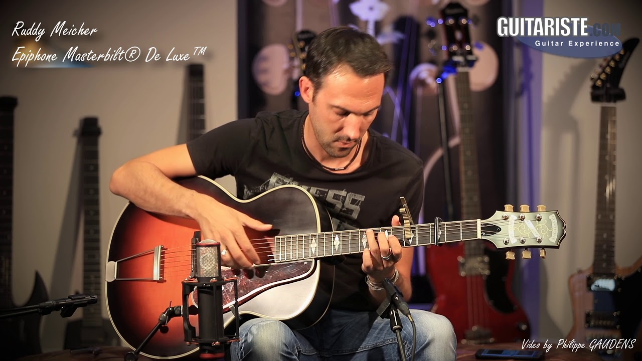 Test Epiphone Masterbilt DeLuxe