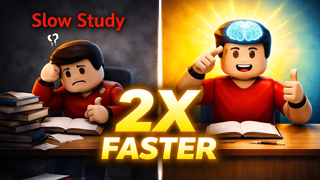 From Slow Student to Top Performer 😳 | Study 2X Faster