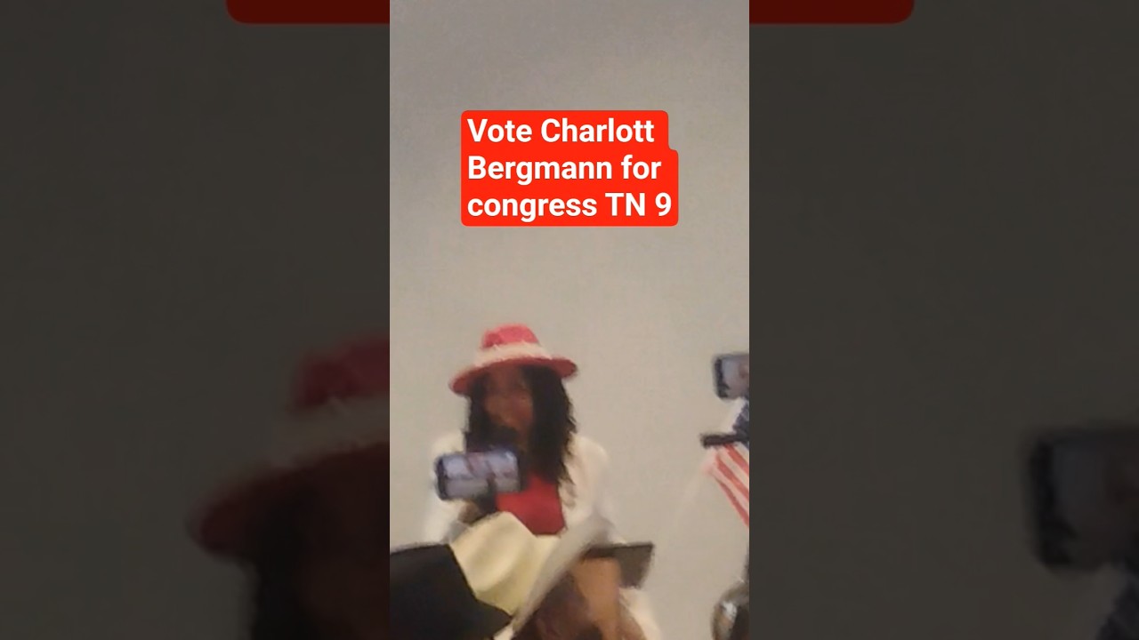 Charlottie Bergmann for congress TN 9th district