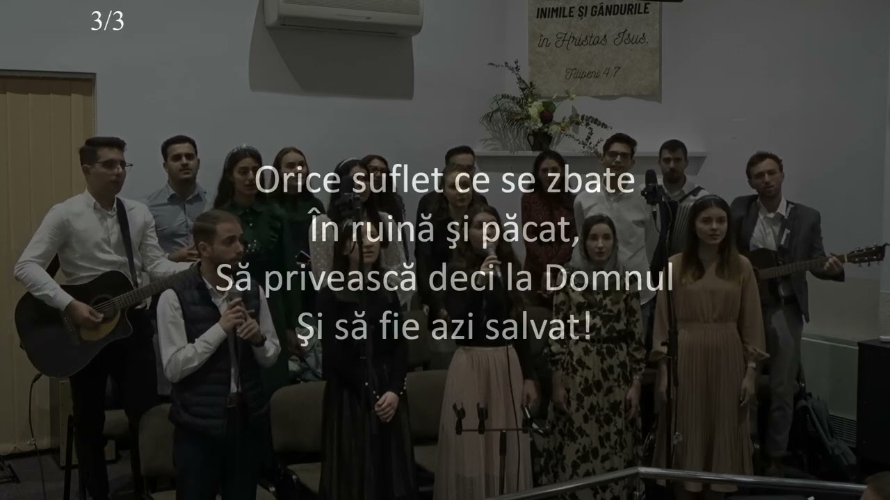 O, ce valuri de &icirc;ndurare curg din crucea lui Isus I Biserica Izb&acirc;nda