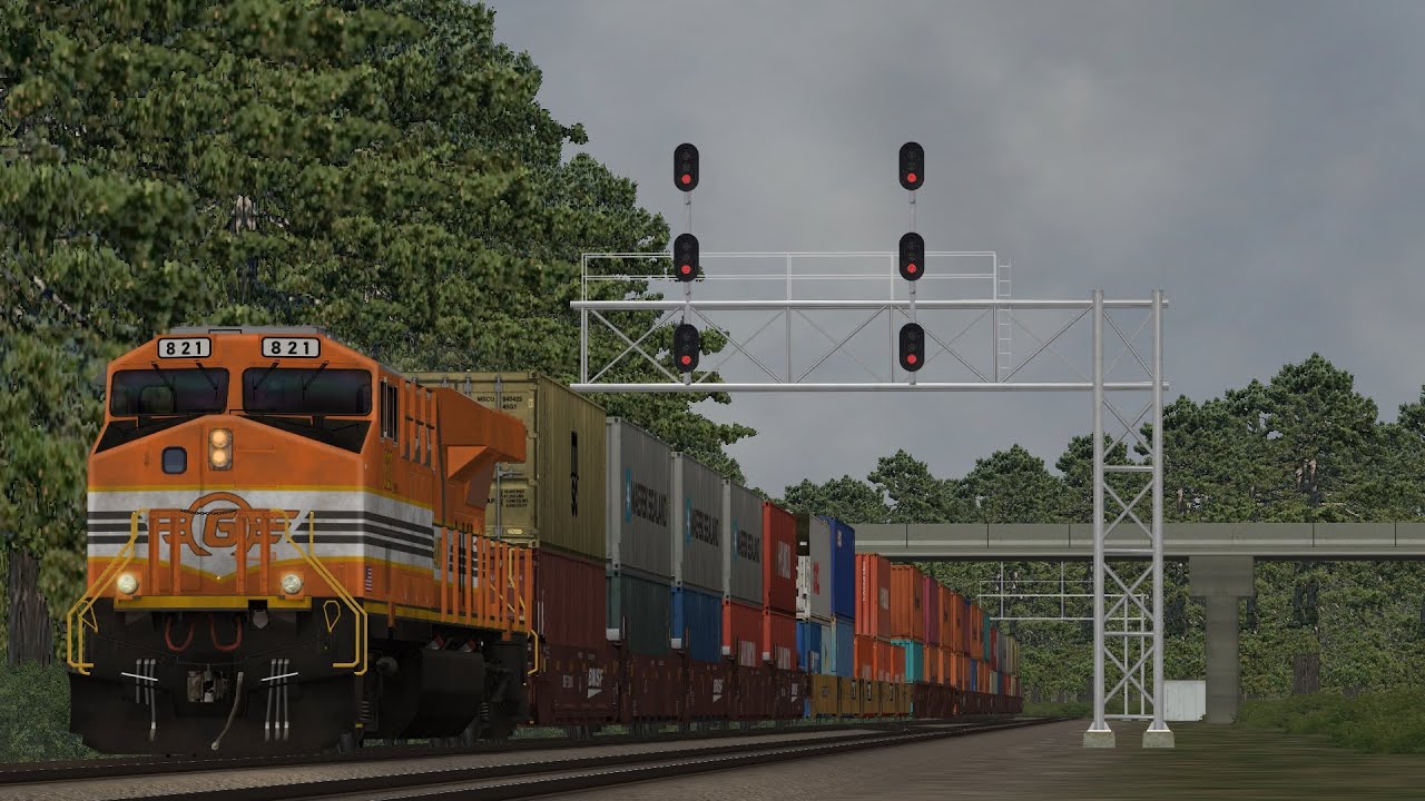 Morning Trains around East Leon Yard [Open Rails]