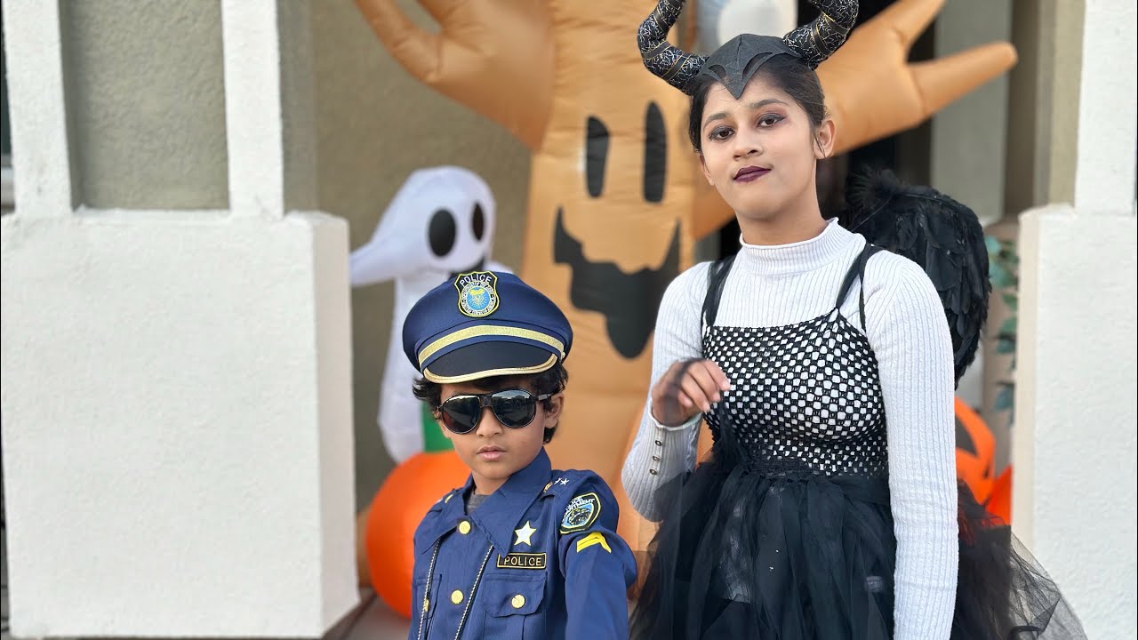 2023 এর Halloween এর সারাটা দিন..সকালে স্কুলের প্যারাড,মেহার মেকআপ,বিকেলে trick or treat,ভূতের পাড়া