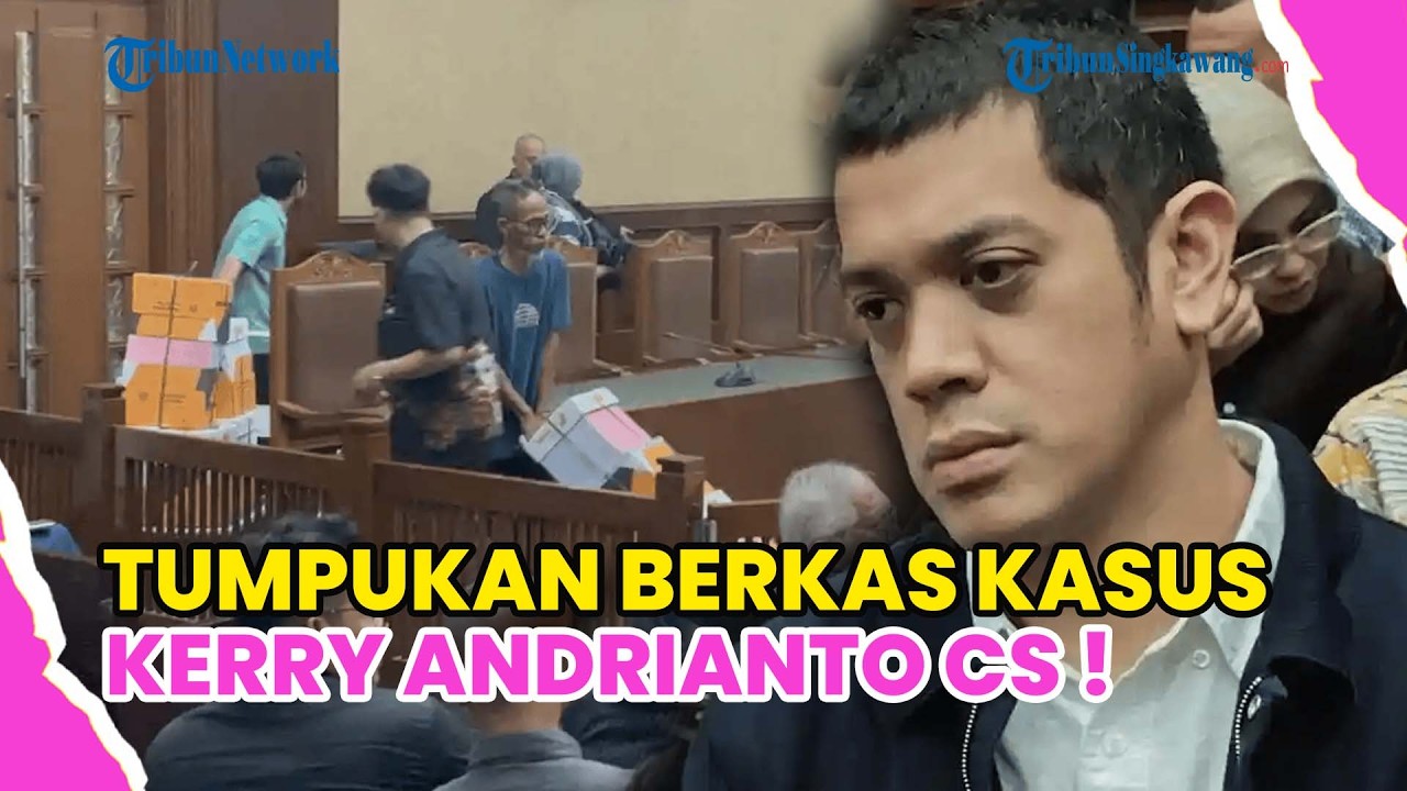 BERKAS TUNTUTAN KASUS KERRY RIZA CS MEMBLUDAK, SAMPAI DIANGKUT 3 TROLI !
