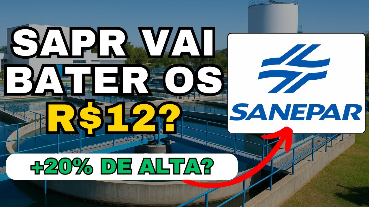🚨SANEPAR PODE SUBIR 20%! Melhor Oportunidade da Bolsa? (MUITO IMPORTANTE) (SAPR4 | SAPR11 | SAPR3)